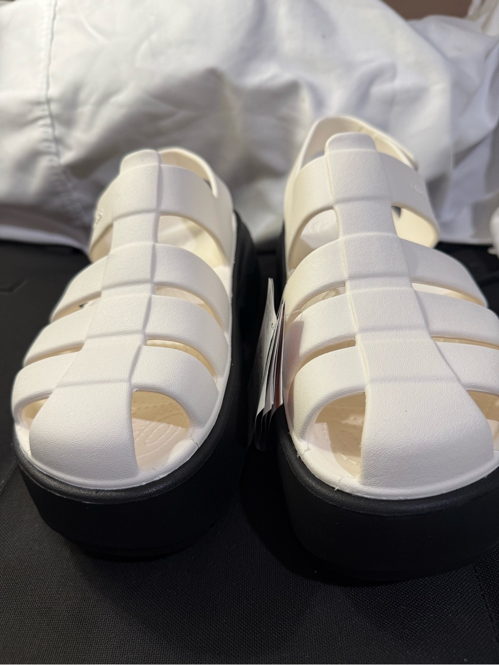 Crocs Stomp Fisherman Sandals W/Size 10 M/Size 8 - Picture 2 of 8